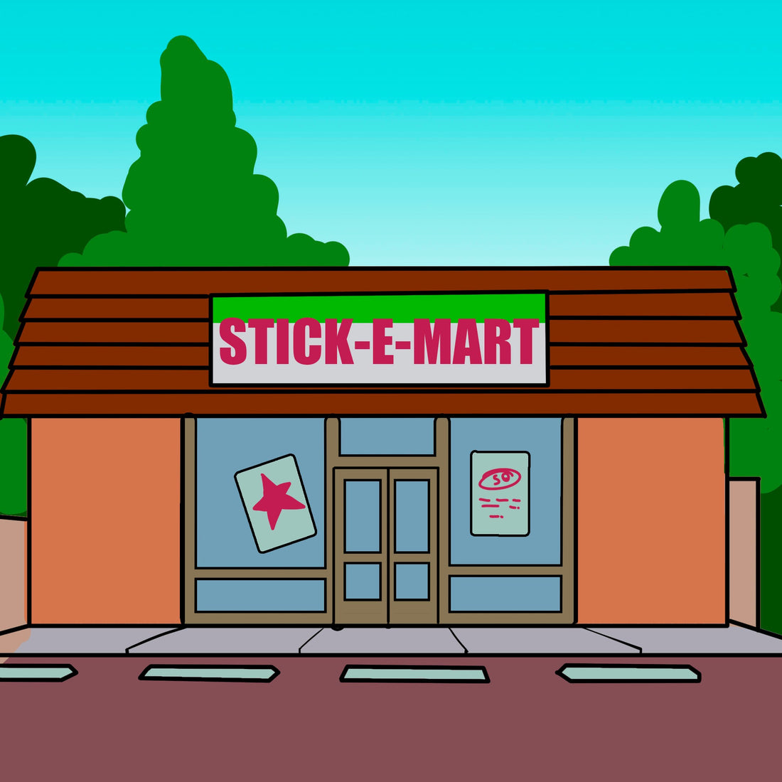 A Few Places in Stick Figure Land